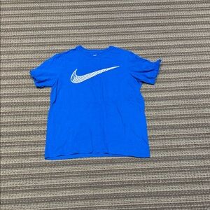 Nike Royal Blue Tee with White Swoosh